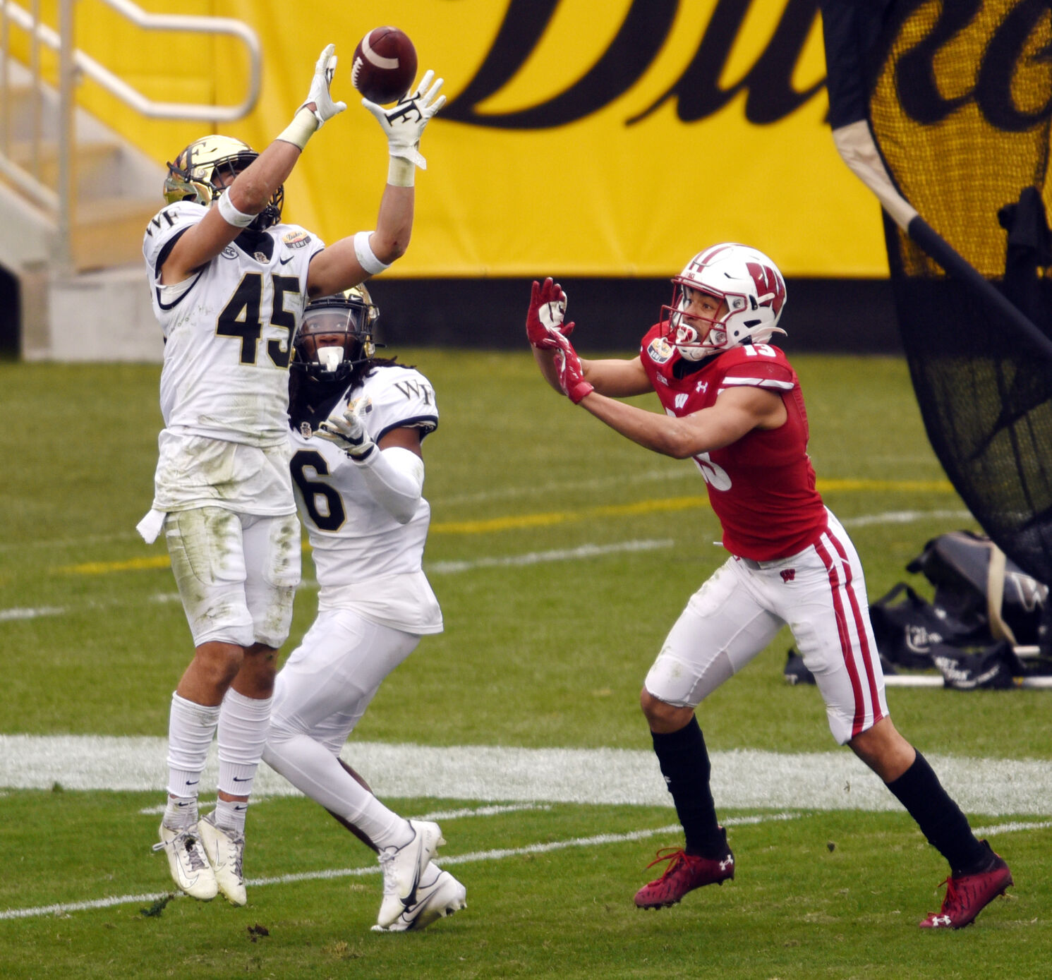 Wisconsin Wake Forest Duke's Mayo Bowl